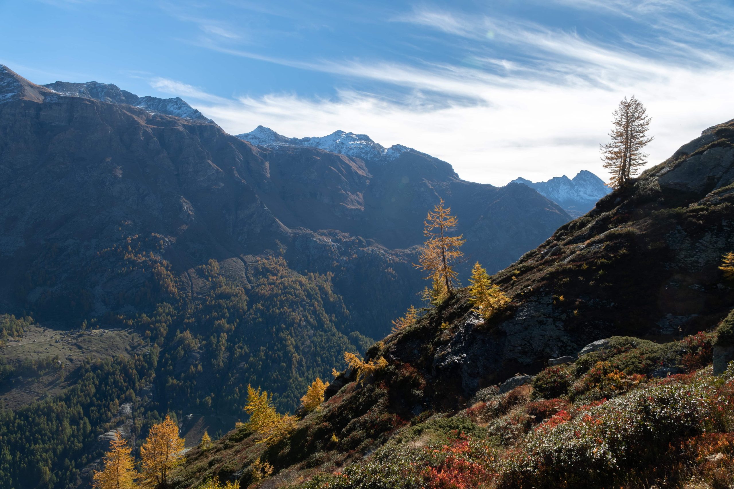 Lire la suite à propos de l’article Rifugio degli Angeli et lacs Morion
