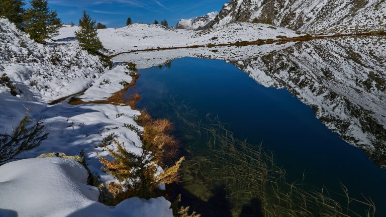 lacs et col frudière val d'Ayas