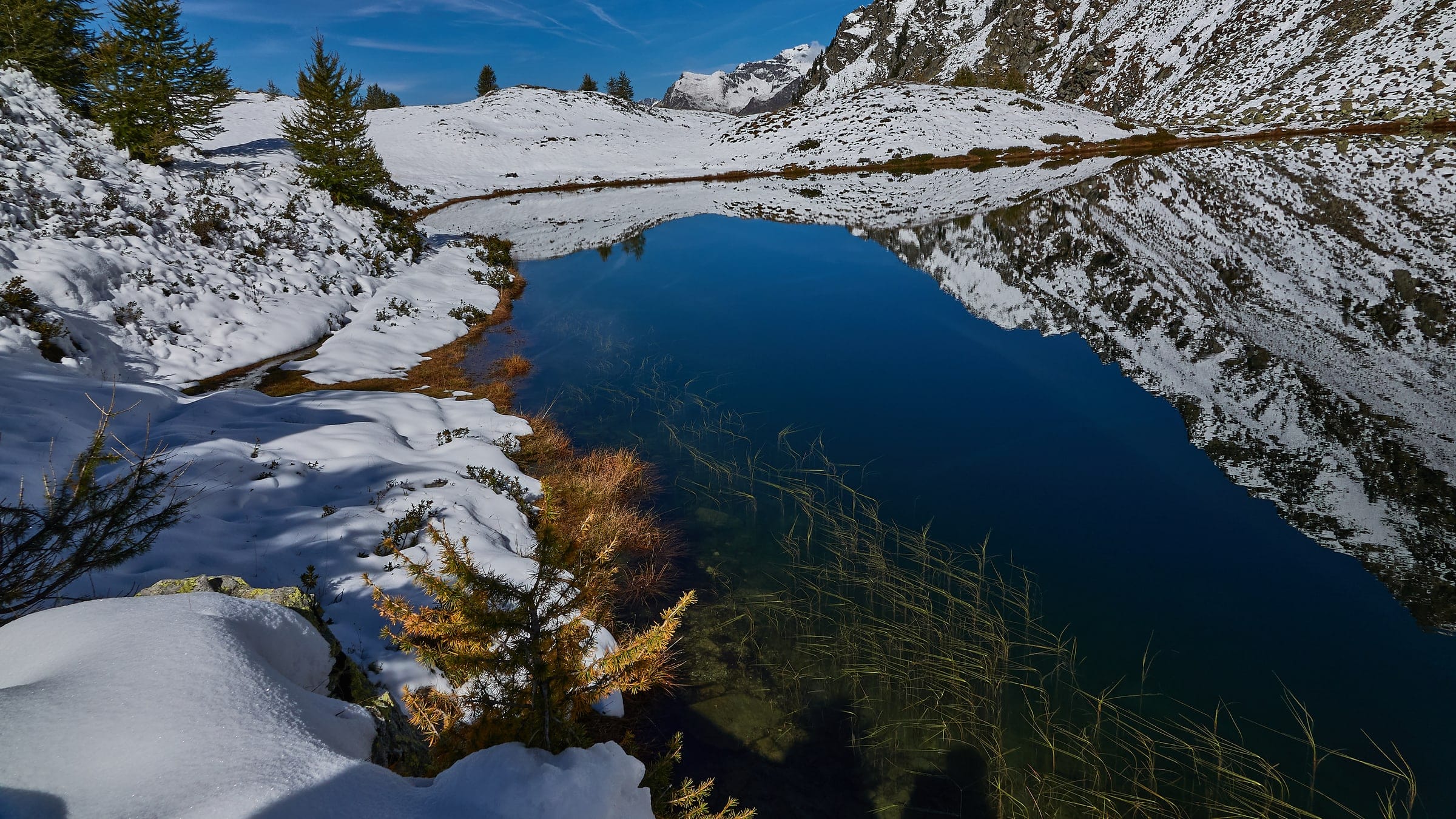 lacs et col frudière val d'Ayas